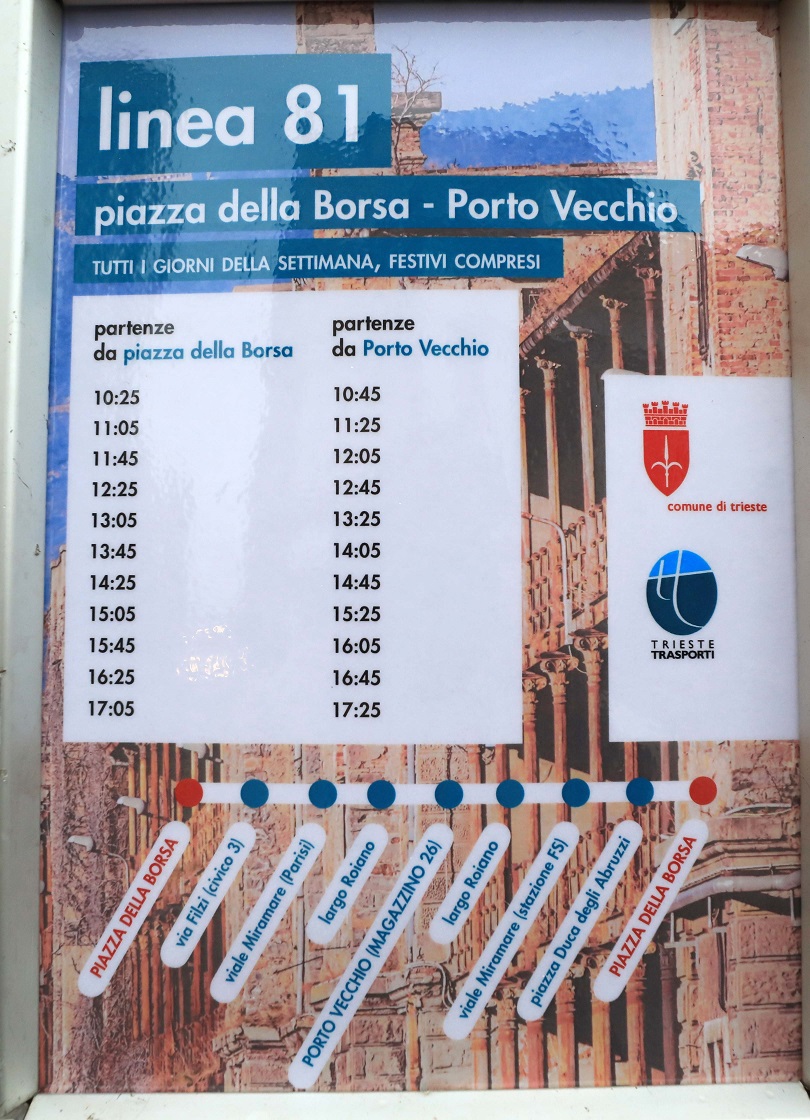 Inaugurata la nuova linea bus “81” di Trieste Trasporti per il Porto